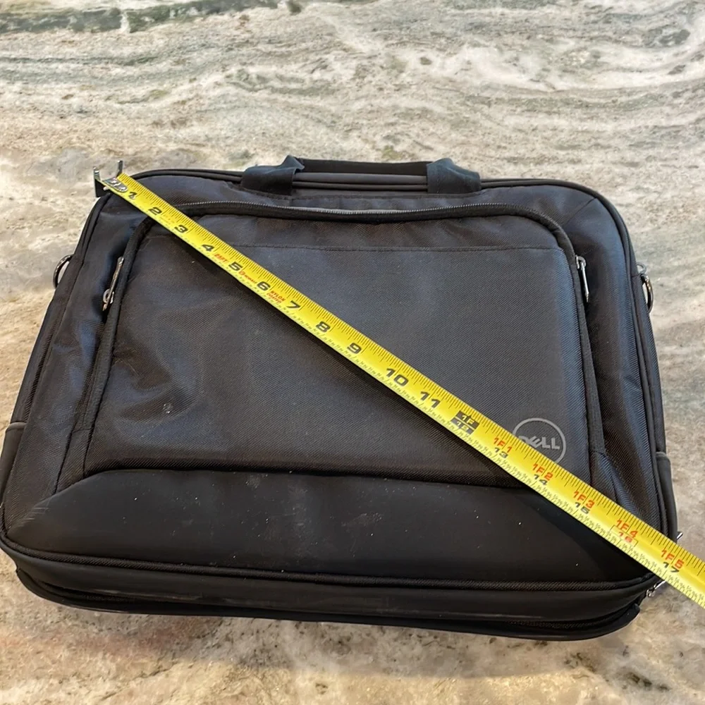 Dell laptop case with luggage strap in excellent condition never been used
